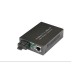 Conversor de fibra 10/100/1000Mbps RJ45 a SC MM 850nm multimodo 550m