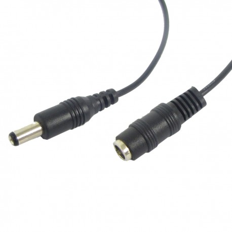 Cable de alimentación DC-Jack conector 5.5x2.5mm de 2m (M/H)