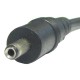 Cable de alimentación DC-Jack conector 3.5x1.35mm de 2m (M/H)