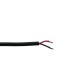Cable de alimentación DC jack 5.5x2.5mm 24AWG hembra a bornes de 30cm