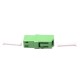 Acoplador de fibra óptica LC/APC a LC/APC monomodo simplex