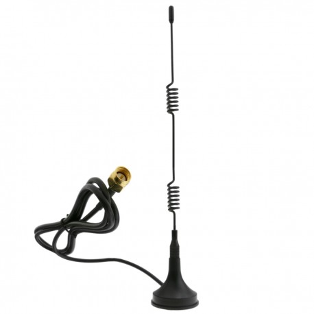 Antena omnidireccional SMA macho de 2.4 GHz y 5.8 GHz a 5dBi