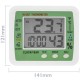 Termómetro higrómetro y reloj digital DW-0219
