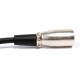 Cable de audio micrófono XLR 3pin macho a hembra de 1m
