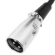 Cable de audio estéreo XLR 3-pin macho a TRS jack 3.5mm macho de 3m