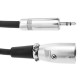 Cable de audio estéreo XLR 3-pin macho a TRS jack 3.5mm macho de 5m