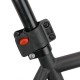 Cable antirrobo de acero y candado para bicicleta 12x1200mm llave