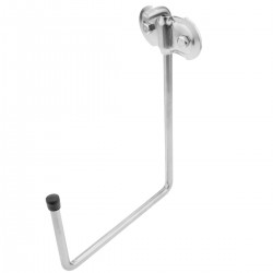 Gancho de pared multiusos de acero zincado de 150 mm