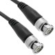 Cable coaxial BNC 3G HD SDI macho a macho de alta calidad 5m