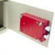 Caja fuerte de seguridad de acero y con llaves 31 x 20 x 20 cm beige