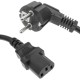 Cable eléctrico alta calidad 3x1.5mm² IEC60320 C13-hembra a Schuko-macho 10 m