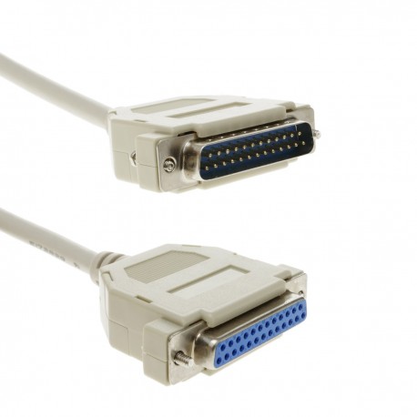 Cable Serie/Paralelo 1.8m (DB25-M/H)