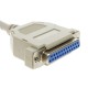 Cable Serie/Paralelo 1.8m (DB25-M/H)