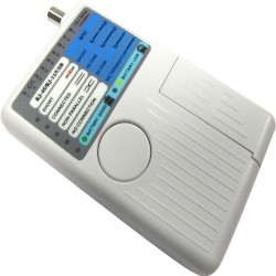 4-in-1 Cable Tester (RJ45 + RJ11 + USB + BNC)