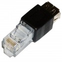 Adaptador RJ45 a USB (RJ45-M/USB-AH)
