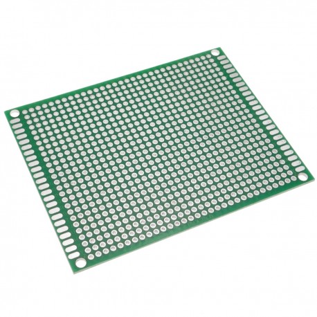 Placa PCB de prototipo de circuito impreso de soldadura de doble cara 7x9cm