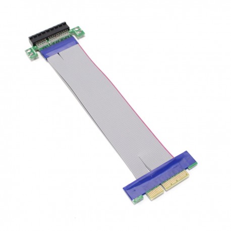 Cable extensión PCIe 4X 19cm riser card