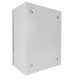 Caja de distribución eléctrica metálica con protección IP65 para fijación a pared 500x400x200mm