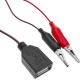 Cable de alimentación de 5V USB tipo A hembra a pinzas de cocodrilo de 1m