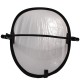 Brazo flexible 50cm con 2 pinzas para soporte de reflectores y difusores de luz