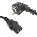 Cable eléctrico de alimentación IEC60320 C13-hembra a Schuko-macho 20 m