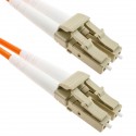 Cable de fibra óptica LC a LC multimodo duplex 62.5/125 de 25 m