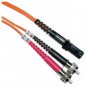 Cable de fibra óptica FC a MTRJ multimodo duplex 62.5/125 de 3 m
