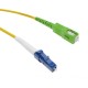 Cable de fibra óptica LC/PC a SC/APC monomodo simplex 9/125 de 5 m
