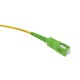 Cable de fibra óptica LC/PC a SC/APC monomodo simplex 9/125 de 5 m
