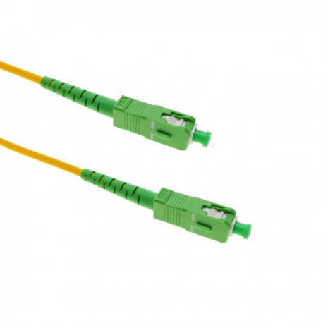 Cable de fibra óptica SC/APC a SC/APC monomodo simplex 9/125 de 40 m OS2
