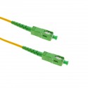 Cable de fibra óptica SC/APC a SC/APC monomodo simplex 9/125 de 40 m OS2