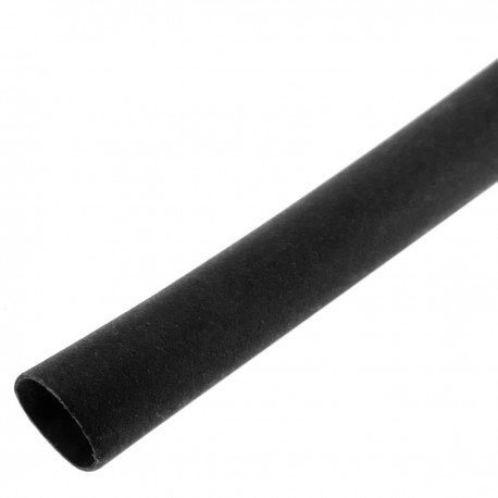 Tubo termoretráctil negro de 2,4mm en bobina de 3m