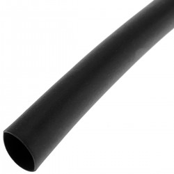 Tubo termoretráctil negro de 4,8mm en bobina de 3m