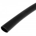 Tubo termoretráctil negro de 9,5mm en bobina de 3m
