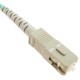 Cable de fibra óptica OM4 multimodo MMF simplex 50µm/125µm SC-SC de 25m