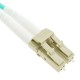 Cable de fibra óptica OM4 multimodo MMF duplex 50µm/125µm LC-LC de 1m