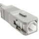 Cable de fibra óptica OM5 multimodo simplex 50µm/125µm SC/PC a SC/PC 100Gb de 50 cm