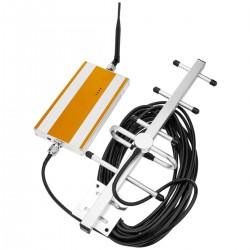 Repetidor con amplificador GSM 900MHz 80dB con antenas y cable 5m