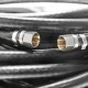 Cable coaxial RG11 F macho a F macho de 5m