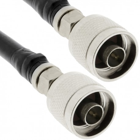 Cable coaxial RG11 F/F-macho N/N-macho F/N-macho de 30 m