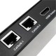 Multiplicador extensor HDMI de 2 puertos a través de cable ethernet Cat.5e hasta 50 m con IR