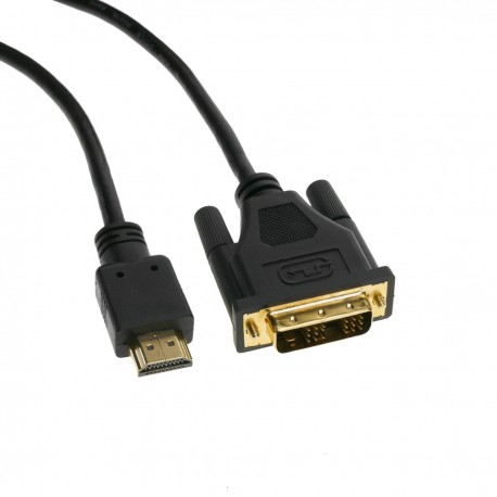 Cable HDMI de tipo HDMI-A macho a DVI-D macho de 5 m