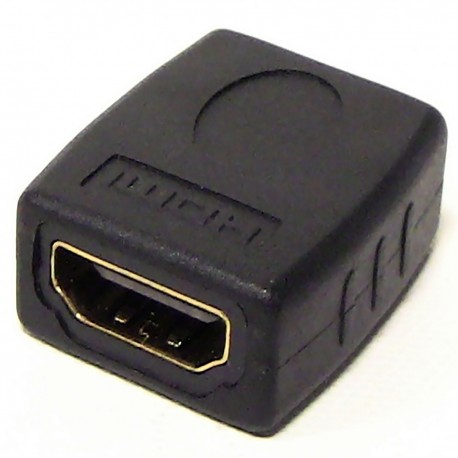 Adaptador HDMI de tipo HDMI-A hembra a HDMI-A hembra