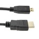 Cable HDMI tipo A 1.4 macho a HDMI tipo D macho de 1 m