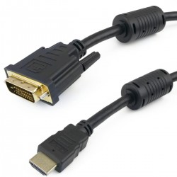 Super cable HDMI 1.4 de tipo HDMI-A macho a DVI-D macho de 5 m