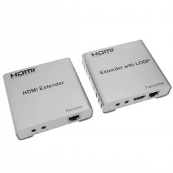 Extensor HDMI por cable UTP Cat.5e 50 m compatible con IR y FullHD