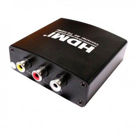 Conversor de audio y vídeo compuesto CBVS a HDMI mini