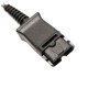 Cable compatible con Plantronics QD a 2 minijack 3.5mm