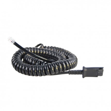 Cable compatible con Plantronics QD a teléfono RJ9 para Cisco 7900