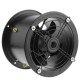Extractor de aire de tubo de 200 mm para ventilación industrial 2550 rpm redondo 260x260x180 mm